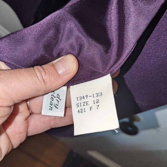 Pendleton wool blazer vintage eggplant purple - Picture 4 of 7